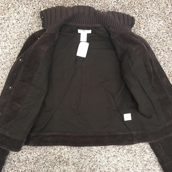 🍁 Deep brown corduroy jacket - Picture 4 of 7